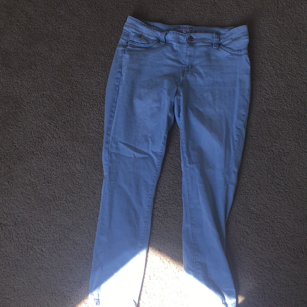 Light wash jeans